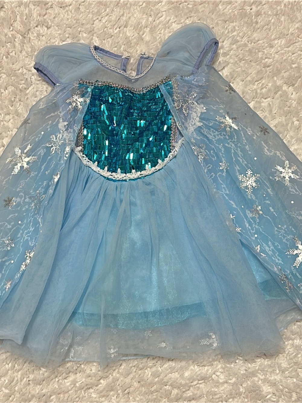 Mini Ice Dress / Elsa Disney Frozen Inspired 4T